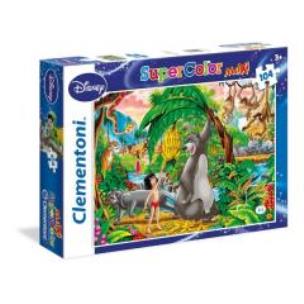 Okładka książki Puzzle 104 Maxi Księga Dżungli