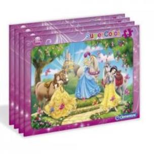 Opakowanie Puzzle 15 Ramkowe Księżniczki różne rodzaje