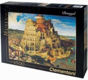 Opakowanie Puzzle 1500 Museum The Tower of Babel
