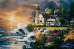 Opakowanie Puzzle 2000 Twilight Beacon CASTOR