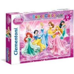 Okładka książki Puzzle 24 Maxi Księżniczki na balu