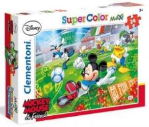 Opakowanie Puzzle 24 Maxi Mickey na meczu