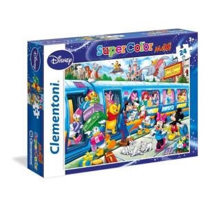 Opakowanie Puzzle 24 Maxi Pociąg Disneya