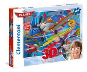 Okładka książki Puzzle 3D Vision Planes 104