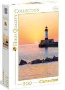Opakowanie Puzzle 500 HQ Sunset to the Lighthouse