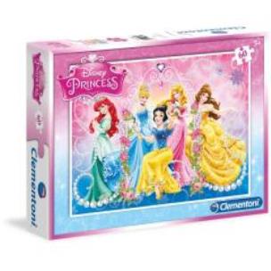 Okładka książki Puzzle 60 Księżniczki 3