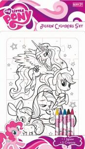 Opakowanie Puzzle do kolorowania. My Little Pony