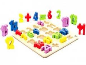 Opakowanie Puzzle Liczby