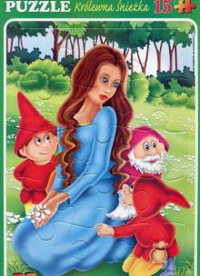 Opakowanie Puzzle maxi 15 elementów Królewna Śnieżka