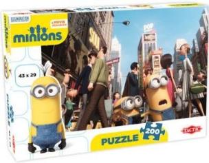 Okładka książki Puzzle Minions 200 elementów City