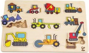 Okładka książki Puzzle Pojazdy budowlane