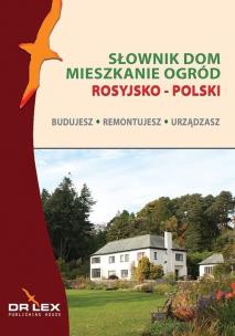 Okładka książki Rosyjsko-polski słownik dom mieszkanie ogród