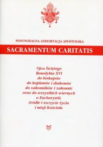 Okładka książki Sacramentum Caritatis
