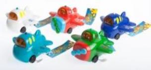 Opakowanie Samolot nakręcany 13cm