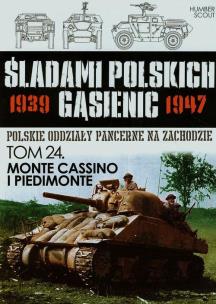 Okładka książki Śladami polskich gąsiennic Tom 24 Monte Cassino i Piedimonte