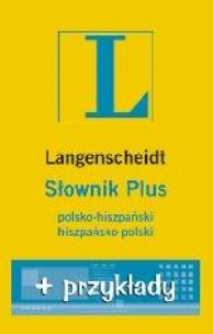 Okładka książki Słownik PLUS przykłady - hiszpański ''L