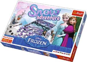 Okładka książki Snow Adventure gra Disney Kraina Lodu