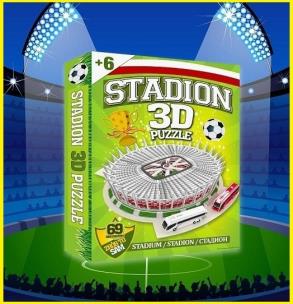 Okładka książki Stadion Puzzle 3D - Stadion Mistrzów