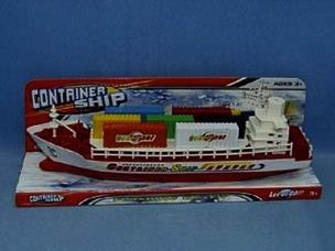 Opakowanie Statek 10elementów z kontenerami 7 sztuk