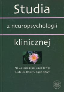 Opakowanie Studia z neuropsychologii klinicznej