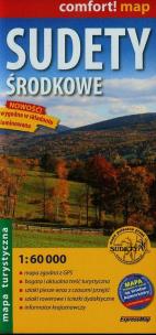Opakowanie Sudety Środkowe mapa turystyczna 1:60 000