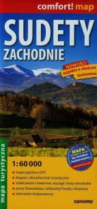 Opakowanie Sudety Zachodnie mapa turystyczna 1:60 000