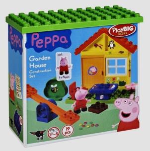 Okładka książki Świnka Peppa Domek letni 19 elementów