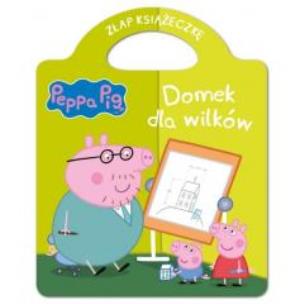 Okładka książki Świnka Peppa. Złap książeczkę 20 Domek dla wilków