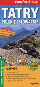 Opakowanie Tatry Polskie i Słowackie mapa turystyczna 1:55 000