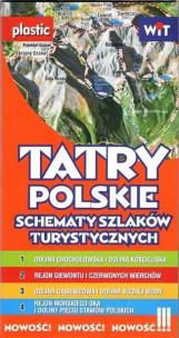 Opakowanie Tatry Polskie. Schematy szlaków turystycznych WIT