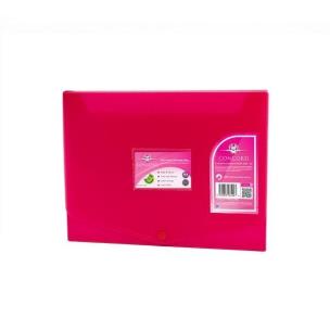 Opakowanie Teczka PP 30mm A4 różowa (5szt) PUKKA