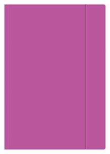 Opakowanie Teczka z gumką A4+ Fluo fioletowa (10szt)