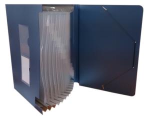 Opakowanie Teczka z przegrodami 5551 mix