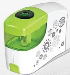 Okładka książki Temperówka na baterie zielono-biała