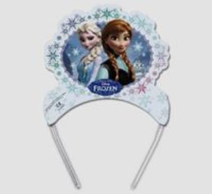 Opakowanie Tiara papierowa Kraina Lodu 6 sztuk