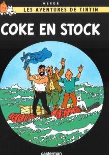 Okładka książki Tintin Coke en Stock