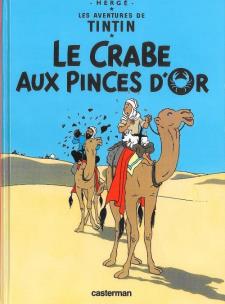 Opakowanie Tintin Le Crabe aux pinces d'or