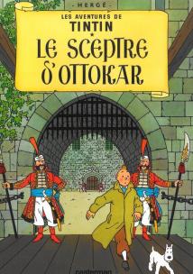 Okładka książki Tintin Le Sceptre d'Ottokar