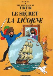 Okładka książki Tintin Le Secret de La Licorne