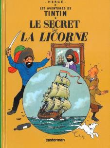 Okładka książki Tintin Le Secret de la licorne