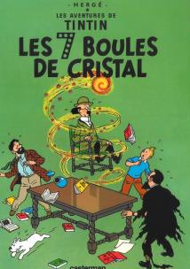 Okładka książki Tintin Les 7 boules de cristal