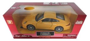 Opakowanie Top Mark Porsche Carrera S żółte