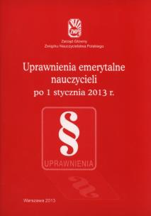Opakowanie Uprawnienia emerytalne nauczycieli po 1 stycznia 2016 r.