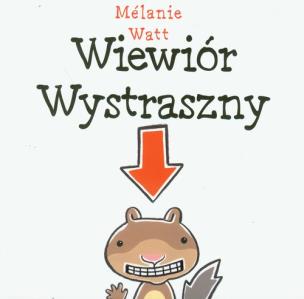 Okładka książki Wiewiór wystraszny