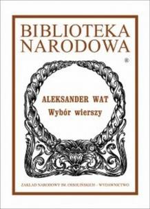 Okładka książki Wybór wierszy