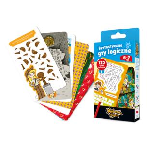 Okładka książki Xplore Team Fantastyczne gry logiczne 6-7 lat 