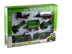 Okładka książki ZESTAW FARMERA TRAKTOR +WYMIENNE ŁYŻKI +PRZYCZEPY