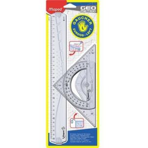 Opakowanie Zestaw Geometric leworęczni lin/ekier/kąt MAPED