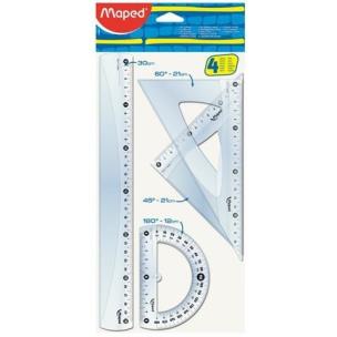 Opakowanie Zestaw Start Maxi lin/2 ekier/kątom MAPED