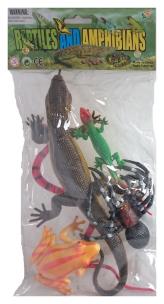 Opakowanie Zestaw zwierząt gady i płazy